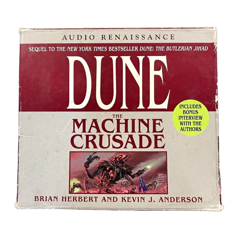 Dune The Machine Crusade 22 CD Audio Renaissance Unabridged Audiobook Complete